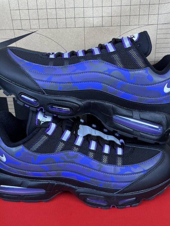 NEW Nike Air Max 95 OG Court Purple Camo Size 14 Men\'s HQ1973-500 main image 6